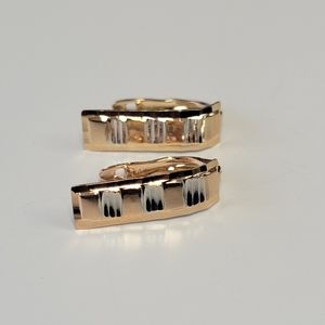 18k gold plated earrings